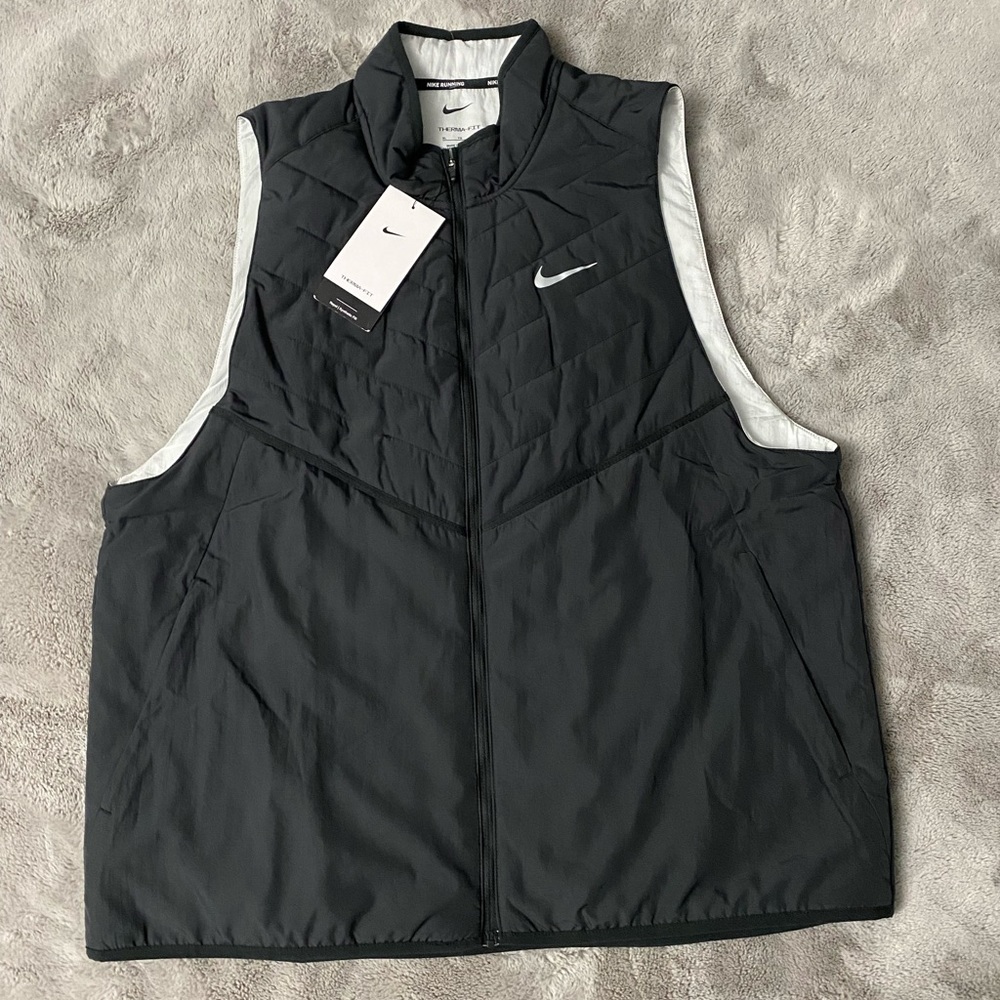Nike Therma - FIT Running Black Vest Size Xl